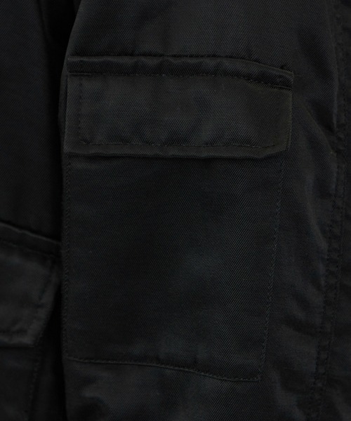 SPIEWAK(スピーワック)の「G-8 WEP ロングジャケット ナイロンオックスフォード/フライトジャケット(ミリタリージャケット・メンズ・グレー/ブラック/セージグリーン・MEDIUM/SMALL/LARGE/X-LARGE)」の14枚目の写真