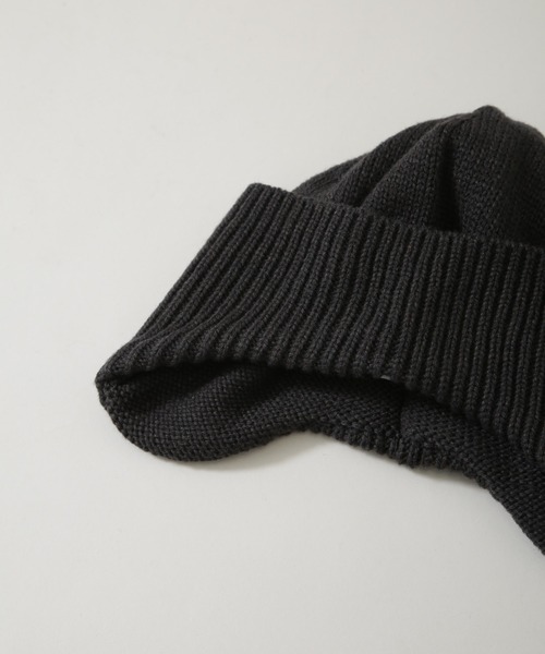 NANO universe（ナノユニバース）の「RACAL/別注 Ear Short Watch（ニットキャップ/ビーニー・メンズ・チャコール/グリーン/レッド/ブラウン・FREE）」の7枚目の写真