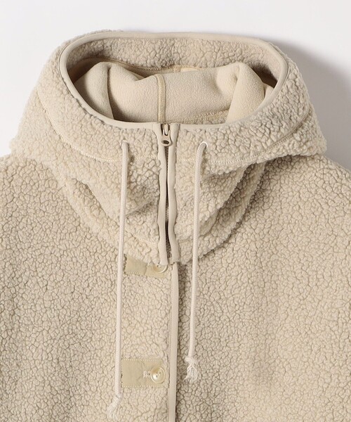 セール】SHIPS any:〈洗濯機可能〉ボア フリース 2WAY フーディー