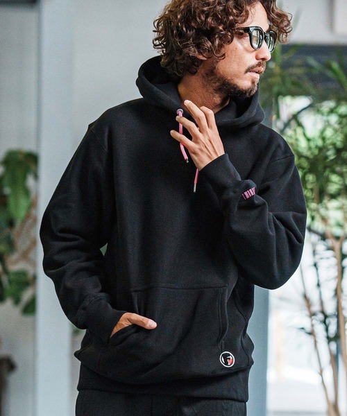 felkod(フィルコッド)の「mpa3930-Logo Patch Brushed Lining Parka パーカー(F25F200)(パーカー・メンズ・ホワイト/ブラック/ネイビー・S/M/L/XL)」の1枚目の写真
