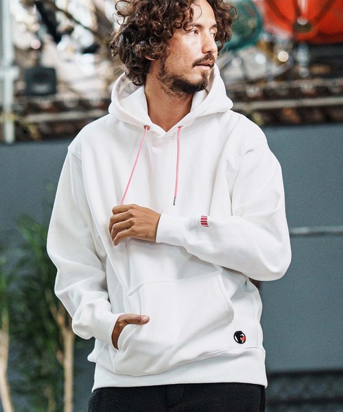 felkod(フィルコッド)の「mpa3930-Logo Patch Brushed Lining Parka パーカー(F25F200)(パーカー・メンズ・ホワイト/ブラック/ネイビー・S/M/L/XL)」の10枚目の写真