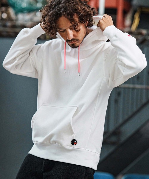 felkod(フィルコッド)の「mpa3930-Logo Patch Brushed Lining Parka パーカー(F25F200)(パーカー・メンズ・ホワイト/ブラック/ネイビー・S/M/L/XL)」の11枚目の写真