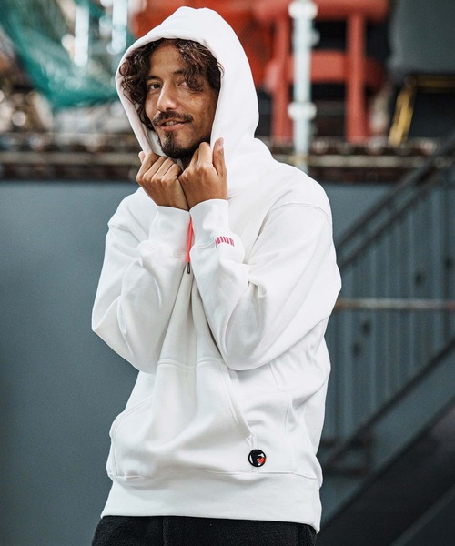 felkod(フィルコッド)の「mpa3930-Logo Patch Brushed Lining Parka パーカー(F25F200)(パーカー・メンズ・ホワイト/ブラック/ネイビー・S/M/L/XL)」の12枚目の写真