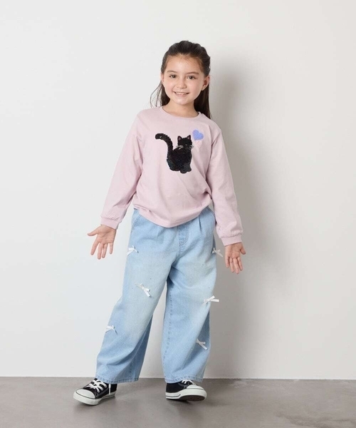 a.v.v（アーヴェヴェ）の「【大人気！追加生産/選べるデザイン】[120-160]アソートデザインデニム（デニムパンツ・キッズ・チャコールグレー/ブルー/ダークインディゴブルー・120/130/150/140/160）」の8枚目の写真