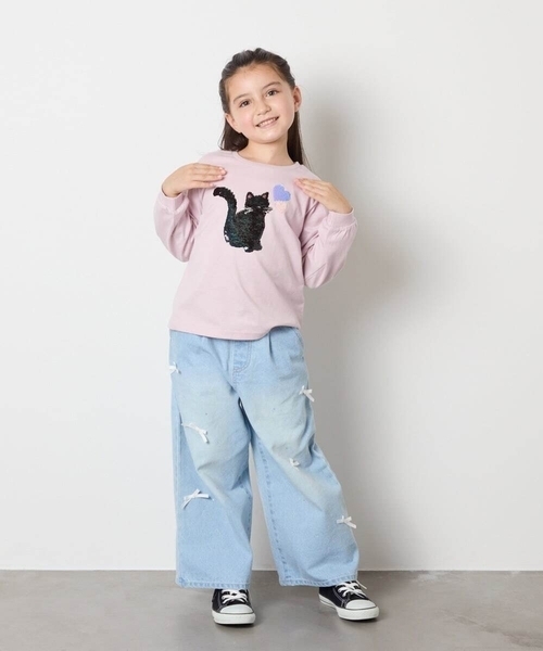 a.v.v（アーヴェヴェ）の「【大人気！追加生産/選べるデザイン】[120-160]アソートデザインデニム（デニムパンツ・キッズ・チャコールグレー/ブルー/ダークインディゴブルー・120/130/150/140/160）」の10枚目の写真