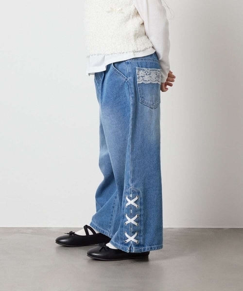 a.v.v（アーヴェヴェ）の「【大人気！追加生産/選べるデザイン】[120-160]アソートデザインデニム（デニムパンツ・キッズ・チャコールグレー/ブルー/ダークインディゴブルー・120/130/150/140/160）」の17枚目の写真