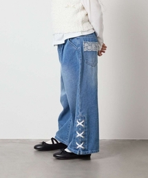 a.v.v（アーヴェヴェ）の「【大人気！追加生産/選べるデザイン】[120-160]アソートデザインデニム（デニムパンツ）」