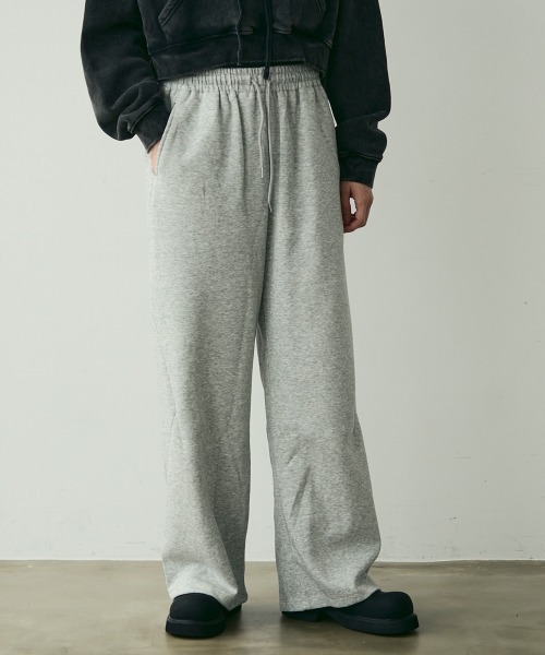 Shoowtime(ショウタイム)の「Wide Silhouette Sweatpants / ワイドシルエットスウェットパンツ(スウェットパンツ・メンズ・ブラック/グレー・MEDIUM/LARGE/X-LARGE)」の20枚目の写真