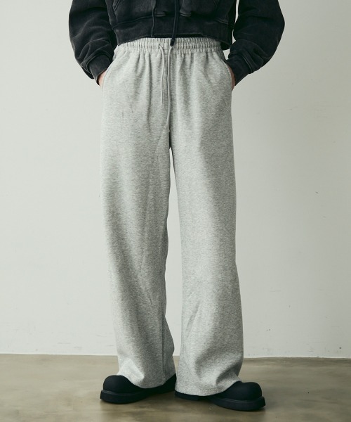 Shoowtime(ショウタイム)の「Wide Silhouette Sweatpants / ワイドシルエットスウェットパンツ(スウェットパンツ・メンズ・ブラック/グレー・MEDIUM/LARGE/X-LARGE)」の21枚目の写真
