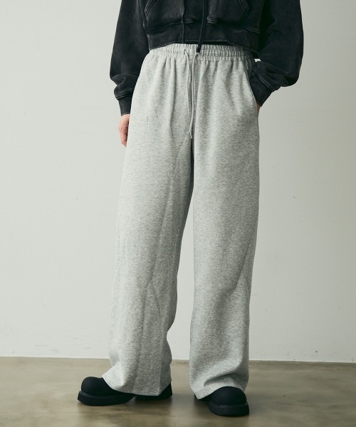 Shoowtime(ショウタイム)の「Wide Silhouette Sweatpants / ワイドシルエットスウェットパンツ(スウェットパンツ・メンズ・ブラック/グレー・MEDIUM/LARGE/X-LARGE)」の22枚目の写真