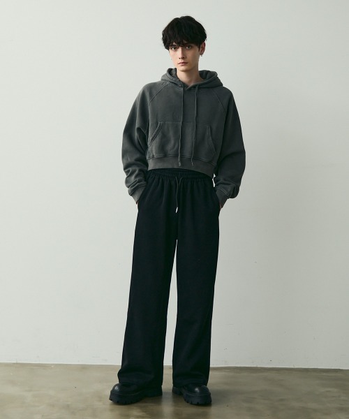 Shoowtime(ショウタイム)の「Wide Silhouette Sweatpants / ワイドシルエットスウェットパンツ(スウェットパンツ・メンズ・ブラック/グレー・MEDIUM/LARGE/X-LARGE)」の10枚目の写真