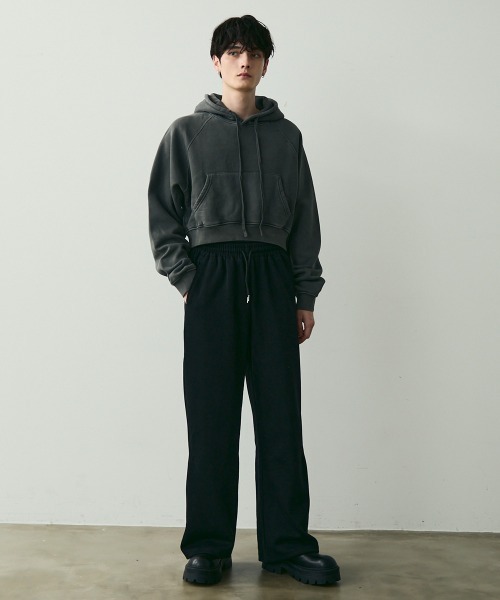Shoowtime(ショウタイム)の「Wide Silhouette Sweatpants / ワイドシルエットスウェットパンツ(スウェットパンツ・メンズ・ブラック/グレー・MEDIUM/LARGE/X-LARGE)」の11枚目の写真