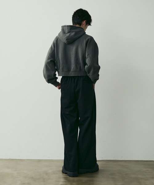 Shoowtime(ショウタイム)の「Wide Silhouette Sweatpants / ワイドシルエットスウェットパンツ(スウェットパンツ・メンズ・ブラック/グレー・MEDIUM/LARGE/X-LARGE)」の19枚目の写真