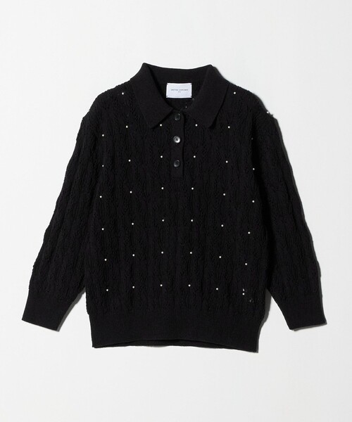 ユナイテッドアローズ　レースアレンジプルオーバー　ネイビー 楽天市場】【SALE／70%OFF】ミックスカラー レース ニット