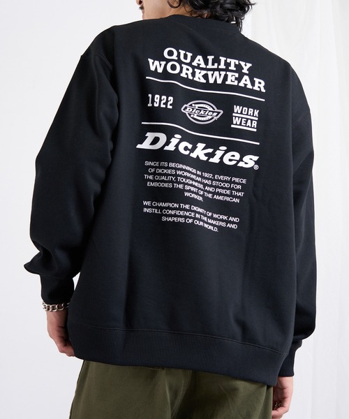 Dickies（ディッキーズ）の「【Dickies】≪別注≫Vintage Archive Logo Sweater / ヴィンテージアーカイブロゴスウェット（スウェット・レディース・ブラック系その他2/ホワイト系その他2/ブラック/ホワイト・XL/L/M/S/XS）」の4枚目の写真