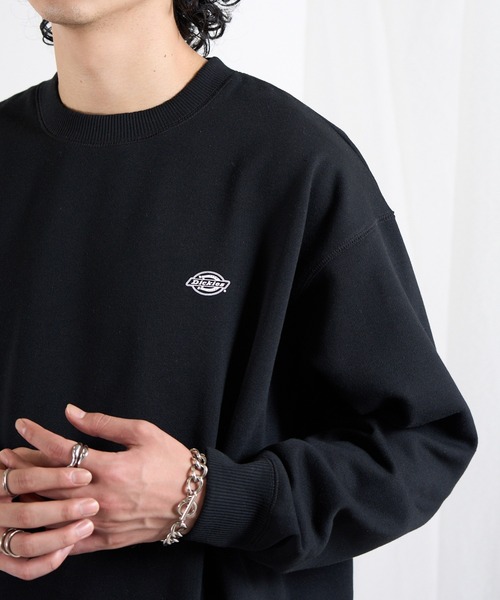 Dickies（ディッキーズ）の「【Dickies】≪別注≫Vintage Archive Logo Sweater / ヴィンテージアーカイブロゴスウェット（スウェット・レディース・ブラック系その他2/ホワイト系その他2/ブラック/ホワイト・XL/L/M/S/XS）」の8枚目の写真