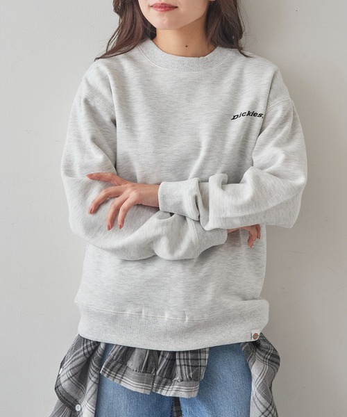 Dickies（ディッキーズ）の「【Dickies】≪別注≫Vintage Archive Logo Sweater / ヴィンテージアーカイブロゴスウェット（スウェット・レディース・ブラック系その他2/ホワイト系その他2/ブラック/ホワイト・XL/L/M/S/XS）」の13枚目の写真