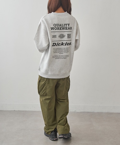 Dickies（ディッキーズ）の「【Dickies】≪別注≫Vintage Archive Logo Sweater / ヴィンテージアーカイブロゴスウェット（スウェット・レディース・ブラック系その他2/ホワイト系その他2/ブラック/ホワイト・XL/L/M/S/XS）」の19枚目の写真