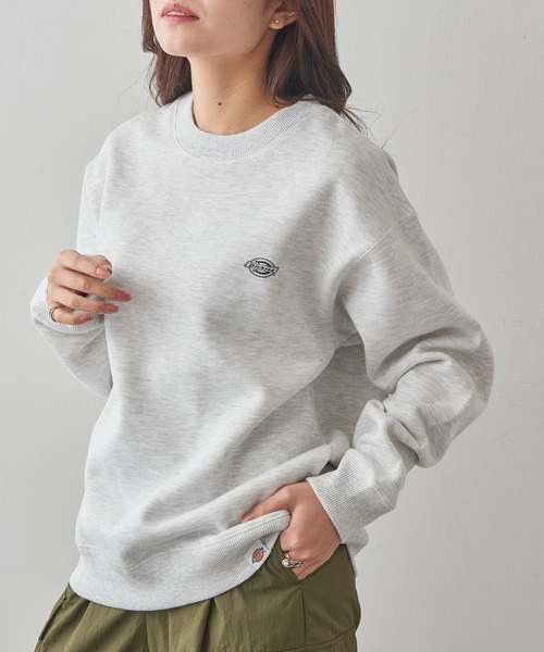 Dickies（ディッキーズ）の「【Dickies】≪別注≫Vintage Archive Logo Sweater / ヴィンテージアーカイブロゴスウェット（スウェット・レディース・ブラック系その他2/ホワイト系その他2/ブラック/ホワイト・XL/L/M/S/XS）」の18枚目の写真