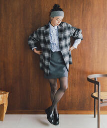 N.（N. Natural Beauty Basic） | フラノミニスカート(スカート)