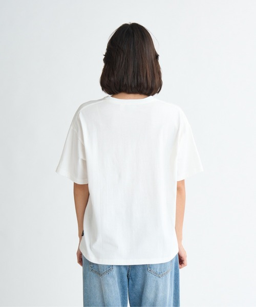 ROXY(ロキシー)の「COLORFUL EMBROIDERY /ロキシーワンポイント半袖Tシャツ(Tシャツ/カットソー・レディース・ホワイト・LARGE/X-LARGE)」の6枚目の写真