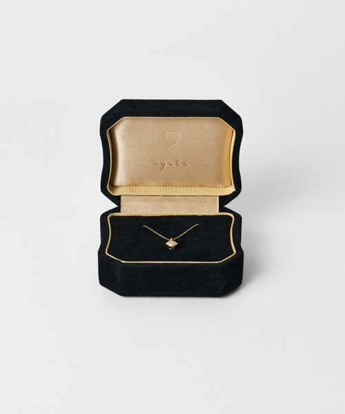 agete(アガット)の「《Limited Edition/WEB限定》K10アイオライト/ダイヤモンドネックレス(ネックレス・レディース・マルチ・フリー)」の9枚目の写真