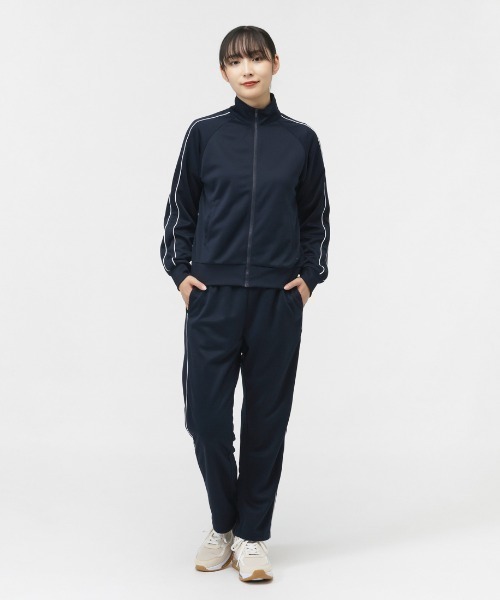 TIGORA(ティゴラ)の「ティゴラ TIGORA トラックパンツ(丈短め)(その他パンツ・レディース・ネイビー/ブラック・M-L/XL/13-15/2XL)」の3枚目の写真