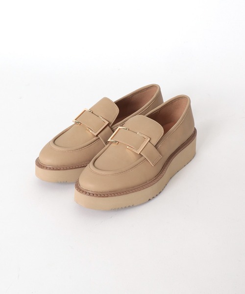 Chiaki Katagiri（チアキカタギリ）の「ビット風ローファー【CHIAKI KATAGIRI/チアキカタギリ】（ローファー・レディース・ベージュ/ブラック・36/35/38/37）」の5枚目の写真