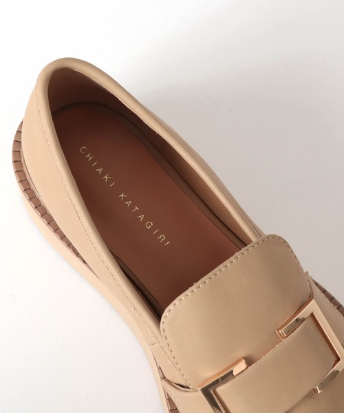 Chiaki Katagiri（チアキカタギリ）の「ビット風ローファー【CHIAKI KATAGIRI/チアキカタギリ】（ローファー・レディース・ベージュ/ブラック・36/35/38/37）」の11枚目の写真