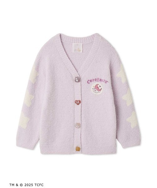 SNIDEL HOME（スナイデルホーム）の「【Care Bears(TM)】カーディガン（ルームウェア/パジャマ・レディース・オレンジ/ラベンダー/ライトピンク/ライトブルー/オフホワイト・F）」の3枚目の写真