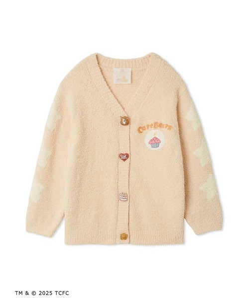 SNIDEL HOME（スナイデルホーム）の「【Care Bears(TM)】カーディガン（ルームウェア/パジャマ・レディース・オレンジ/ラベンダー/ライトピンク/ライトブルー/オフホワイト・F）」の5枚目の写真