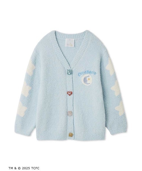 SNIDEL HOME（スナイデルホーム）の「【Care Bears(TM)】カーディガン（ルームウェア/パジャマ・レディース・オレンジ/ラベンダー/ライトピンク/ライトブルー/オフホワイト・F）」の2枚目の写真