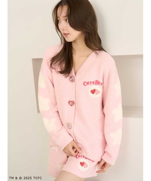 SNIDEL HOME（スナイデルホーム）の「【Care Bears(TM)】カーディガン（ルームウェア/パジャマ・レディース・オレンジ/ラベンダー/ライトピンク/ライトブルー/オフホワイト・F）」の12枚目の写真