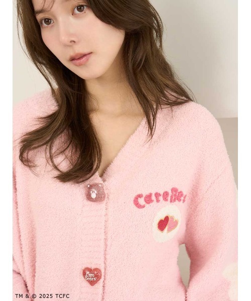 SNIDEL HOME（スナイデルホーム）の「【Care Bears(TM)】カーディガン（ルームウェア/パジャマ・レディース・オレンジ/ラベンダー/ライトピンク/ライトブルー/オフホワイト・F）」の15枚目の写真