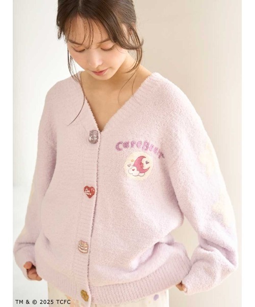 SNIDEL HOME（スナイデルホーム）の「【Care Bears(TM)】カーディガン（ルームウェア/パジャマ・レディース・オレンジ/ラベンダー/ライトピンク/ライトブルー/オフホワイト・F）」の17枚目の写真