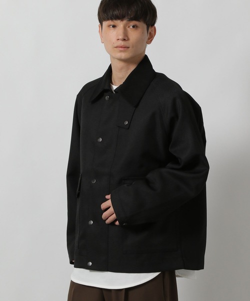 LAKOLE（ラコレ）の「DCハンティングブルゾン / 592157（ブルゾン・メンズ・ブラウン/アイボリー/ブラック・LARGE/MEDIUM）」の5枚目の写真