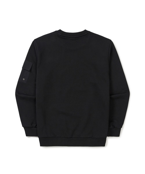 Snow Peak(スノーピーク)の「SnowPeak / Land Pocket Sweatshirt ランドポケットスウェットシャツ 海外限定(スウェット・メンズ・ブラック/ライトベージュ/ダークネイビー・M/L/XL)」の8枚目の写真