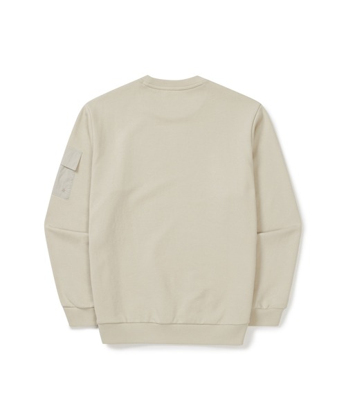 Snow Peak(スノーピーク)の「SnowPeak / Land Pocket Sweatshirt ランドポケットスウェットシャツ 海外限定(スウェット・メンズ・ブラック/ライトベージュ/ダークネイビー・M/L/XL)」の12枚目の写真