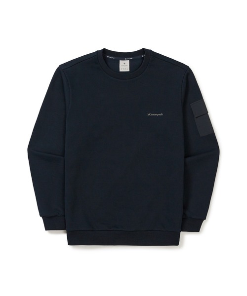 Snow Peak(スノーピーク)の「SnowPeak / Land Pocket Sweatshirt ランドポケットスウェットシャツ 海外限定(スウェット・メンズ・ブラック/ライトベージュ/ダークネイビー・M/L/XL)」の15枚目の写真