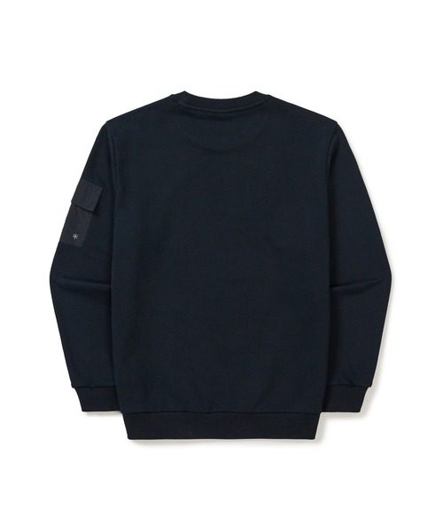 Snow Peak(スノーピーク)の「SnowPeak / Land Pocket Sweatshirt ランドポケットスウェットシャツ 海外限定(スウェット・メンズ・ブラック/ライトベージュ/ダークネイビー・M/L/XL)」の16枚目の写真
