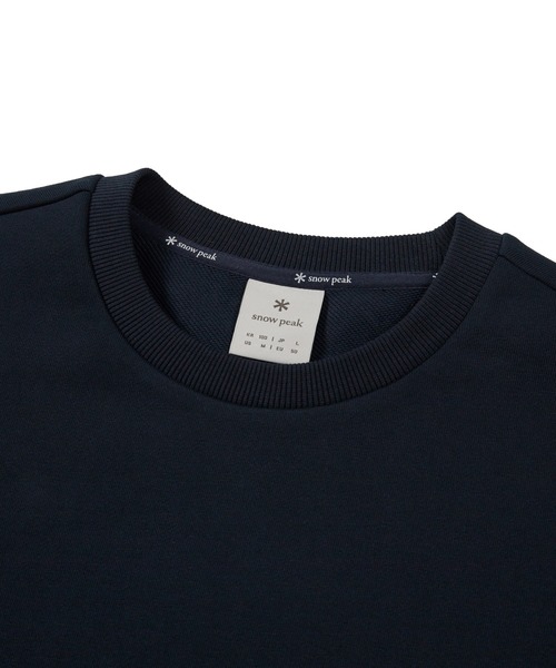 Snow Peak(スノーピーク)の「SnowPeak / Land Pocket Sweatshirt ランドポケットスウェットシャツ 海外限定(スウェット・メンズ・ブラック/ライトベージュ/ダークネイビー・M/L/XL)」の17枚目の写真