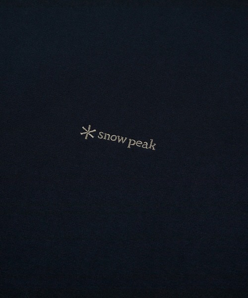 Snow Peak(スノーピーク)の「SnowPeak / Land Pocket Sweatshirt ランドポケットスウェットシャツ 海外限定(スウェット・メンズ・ブラック/ライトベージュ/ダークネイビー・M/L/XL)」の18枚目の写真