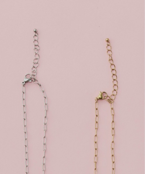 Su1.（スイ）の「【Su1.】【金属アレルギー対応】【ステンレス】ケーブルチェーンパールネックレス（ネックレス・レディース・シルバー/ゴールド・FREE）」の20枚目の写真