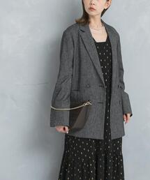 URBAN RESEARCH ROSSO WOMEN | ツイードテーラードダブルジャケット(その他アウター)