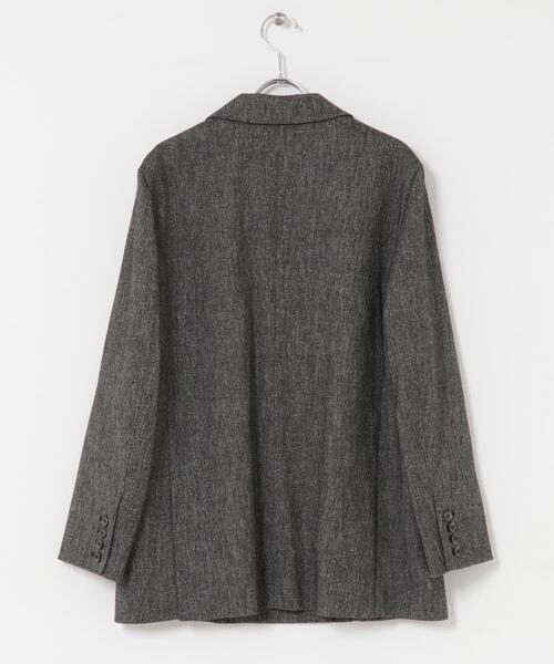 セール】ツイードテーラードダブルジャケット（その他アウター