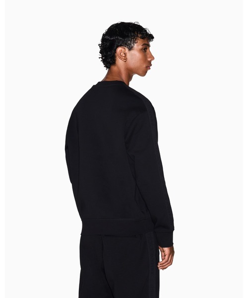 ARMANI EXCHANGE(アルマーニエクスチェンジ)の「【A|X アルマーニ エクスチェンジ】ロゴテープ クルーネックスウェットプルオーバー(スウェット・メンズ・セージグリーン/ブラック・LARGE/MEDIUM/SMALL/X-LARGE/X-SMALL)」の3枚目の写真