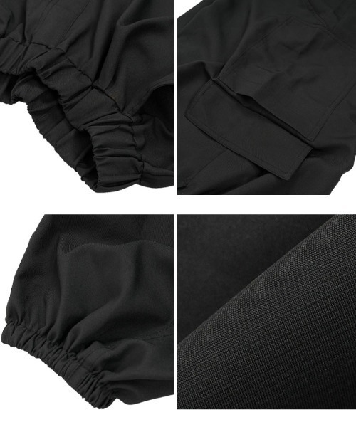 KOBE LETTUCE（コウベレタス）の「カーゴカーブパンツ（カーゴパンツ・レディース・アイボリー系/グレー/カーキ/ブラック・M/PM）」の11枚目の写真