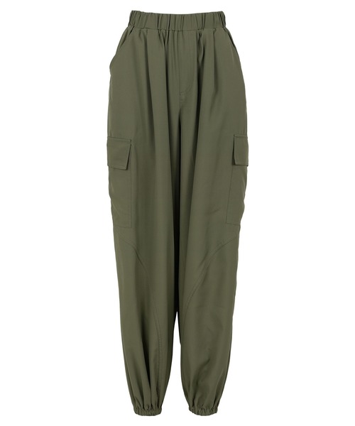 KOBE LETTUCE（コウベレタス）の「カーゴカーブパンツ（カーゴパンツ・レディース・アイボリー系/グレー/カーキ/ブラック・M/PM）」の15枚目の写真