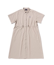 THOUSAND MILE | [L's]SHORT SLEEVE SNAP OP HIGH AIR PERMEABILITY/ショートスリーブスナップワンピース(ワンピース)