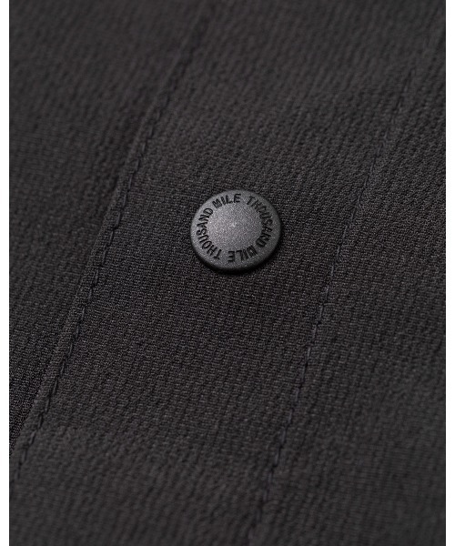 THOUSAND MILE（サウザンドマイル）の「[L's]SHORT SLEEVE SNAP OP HIGH AIR PERMEABILITY/ショートスリーブスナップワンピース（ワンピース・レディース・セージグリーン/ブルー/ブラック/グレイッシュベージュ・FREE）」の7枚目の写真